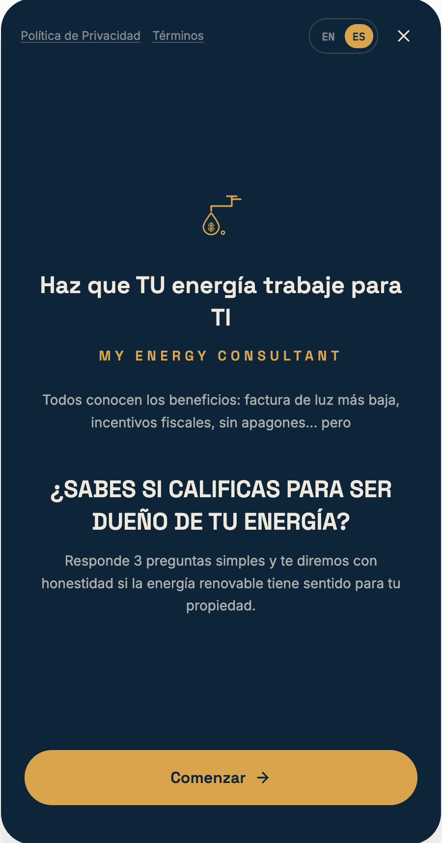 My Energy Consultant app